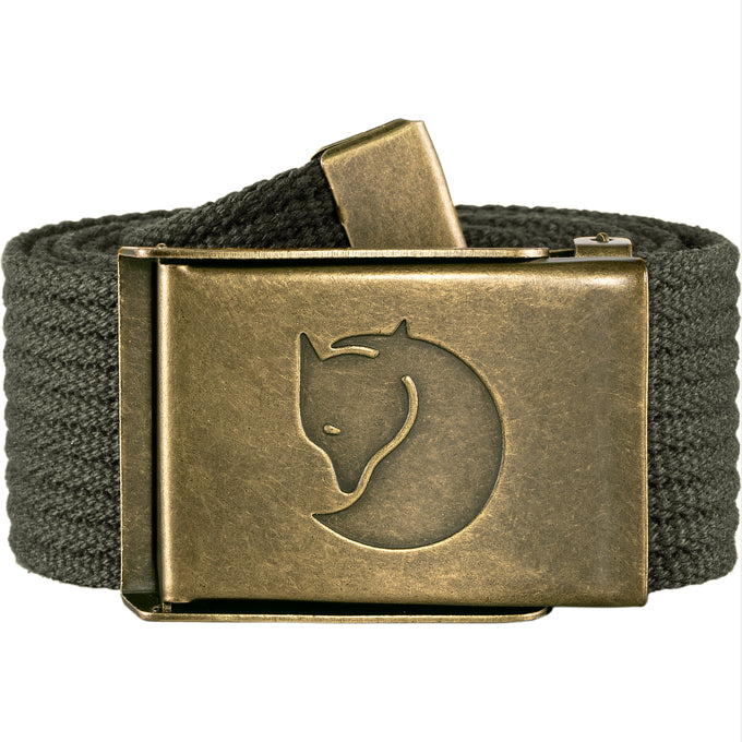 FJALLRAVEN CANVAS BRASS BELT 4 CM