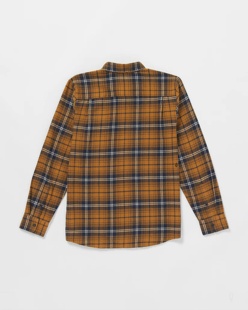 VOLCOM CADEN PLAID LONG SLEEVE