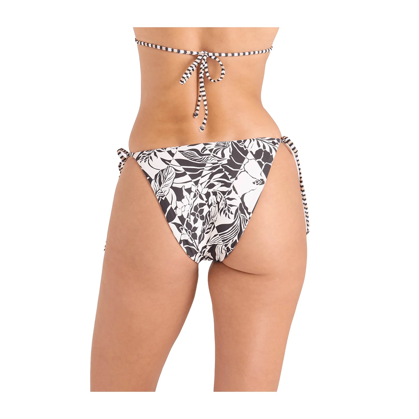 VOLCOM HIBISCUS DIAMOND TIE SIDE BIKINI BOTTOM
