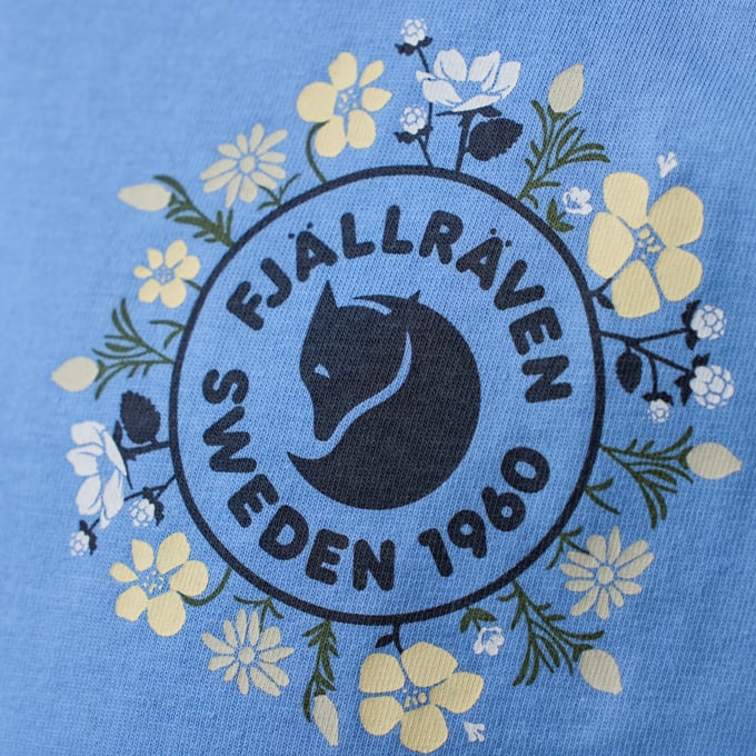 FJALLRAVEN BLOMSTER LOGO TEE WMNS