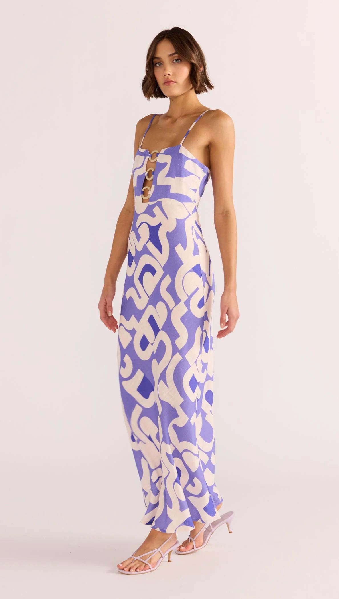 MINK PINK IRIS O RING MIDI DRESS