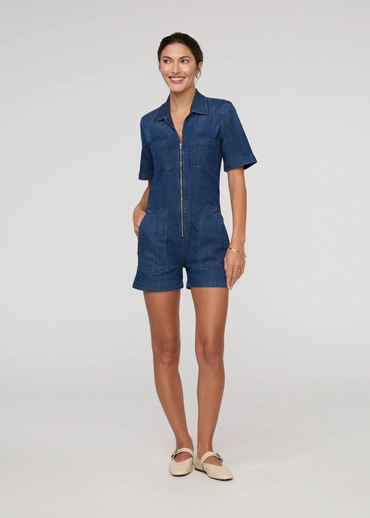 DU/ER DENIM LITE ROMPER