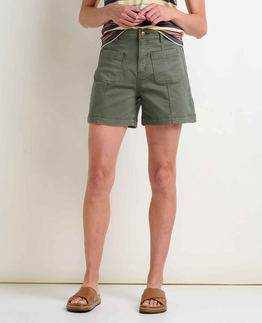 TOAD&CO  LINDEN CANVAS SHORT