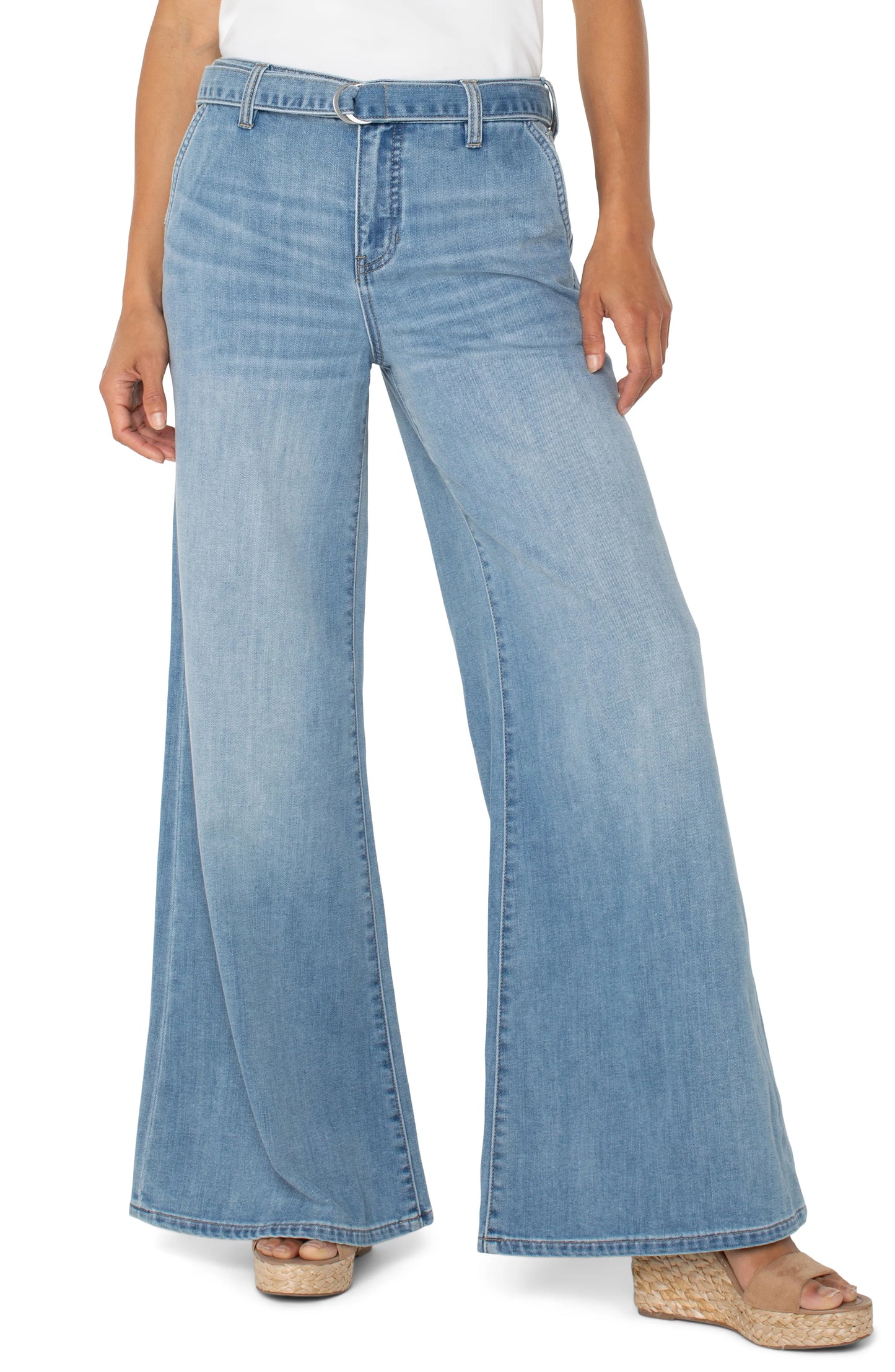 LIVERPOOL HI-RISE SUPERWIDE STRIDE JEAN