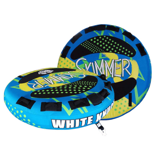 WHITE KNUCKLE SKIMMER 70 2 RIDER TOWABLE TUBE