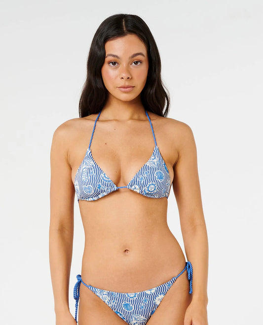 RIPCURL CATALINA WAVES TRIANGLE BIKINI TOP