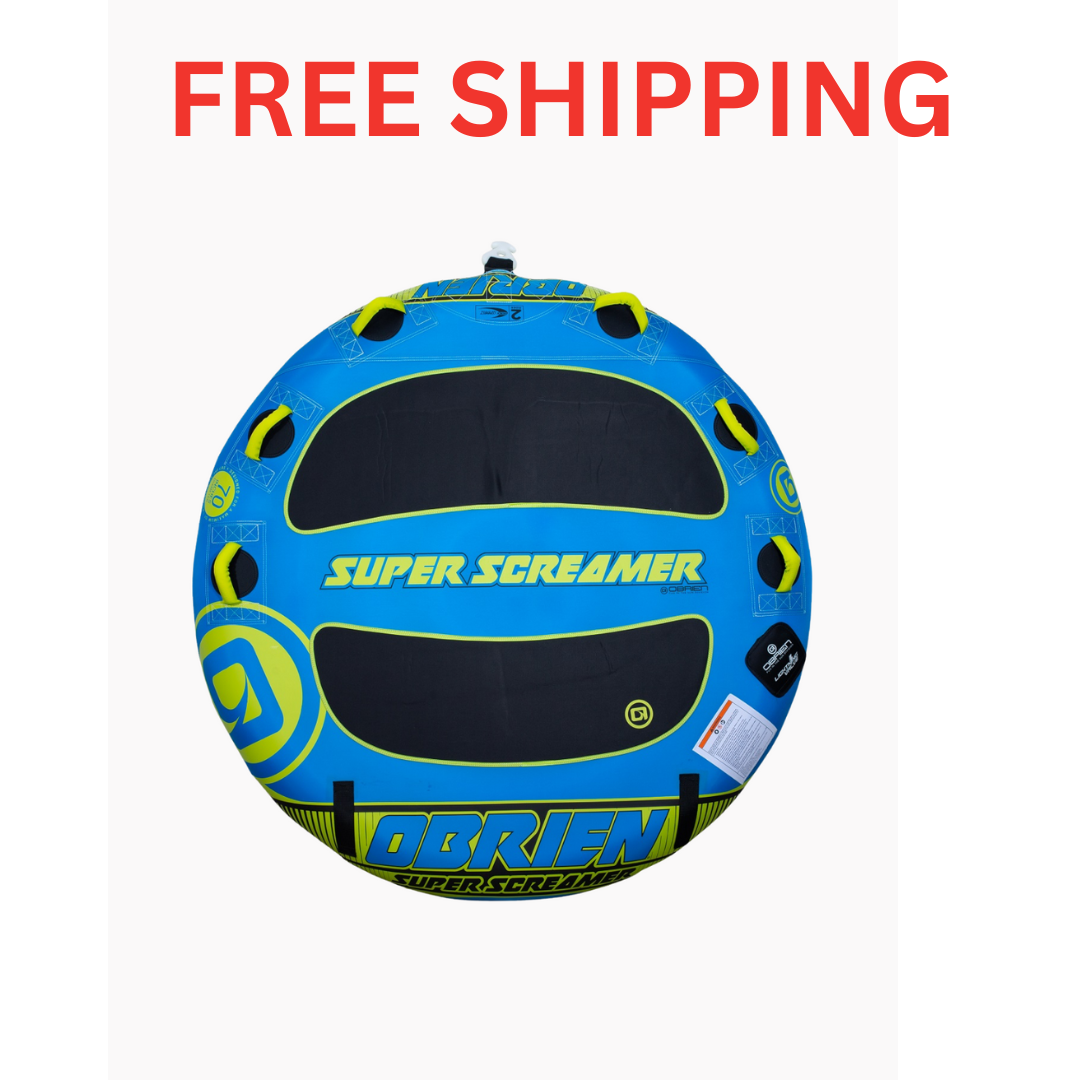 O'BRIEN SUPER SCREAMER 2 RIDER TOWABLE TUBE