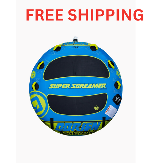 O'BRIEN SUPER SCREAMER 2 RIDER TOWABLE TUBE
