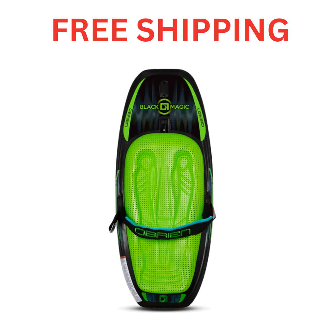 O'BRIEN BLACK MAGIC KNEEBOARD WITH FINS