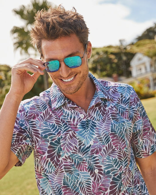 TOMMY BAHAMA COAST PALM MIRAGE CAMP SHIRT