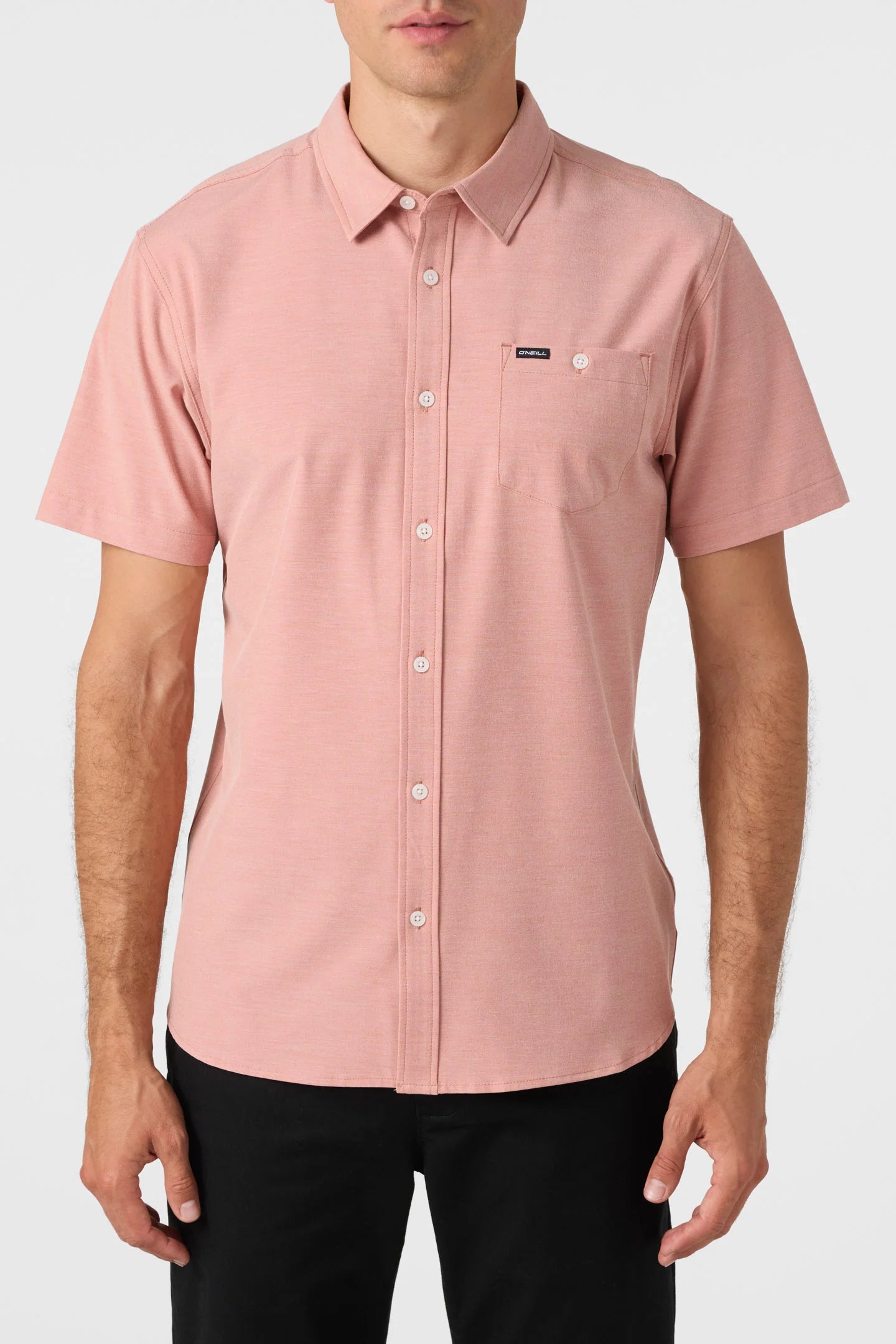 O'NIELL LIGHT CHECK HYBRID BUTTON UP SHIRT