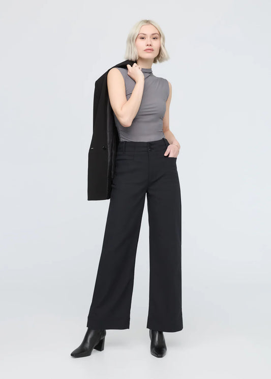 DU/ER NUSTRETCH HIGH RISE TROUSER