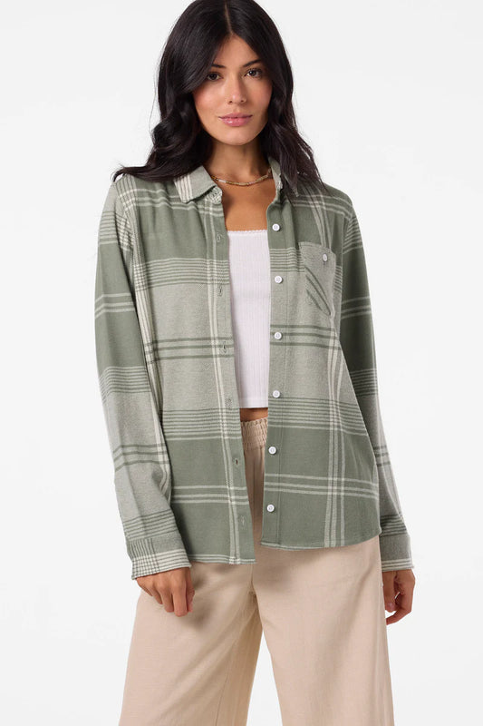 JORGINA LONG SLEEVE FLANNEL SHIRT