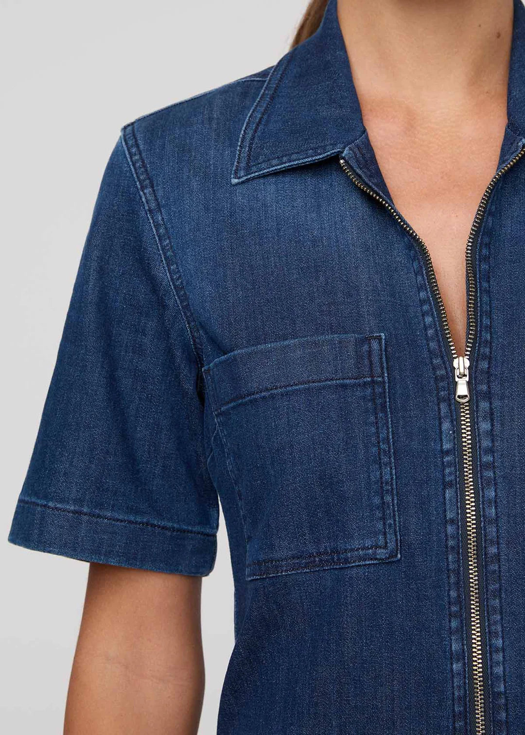 DU/ER DENIM LITE ROMPER