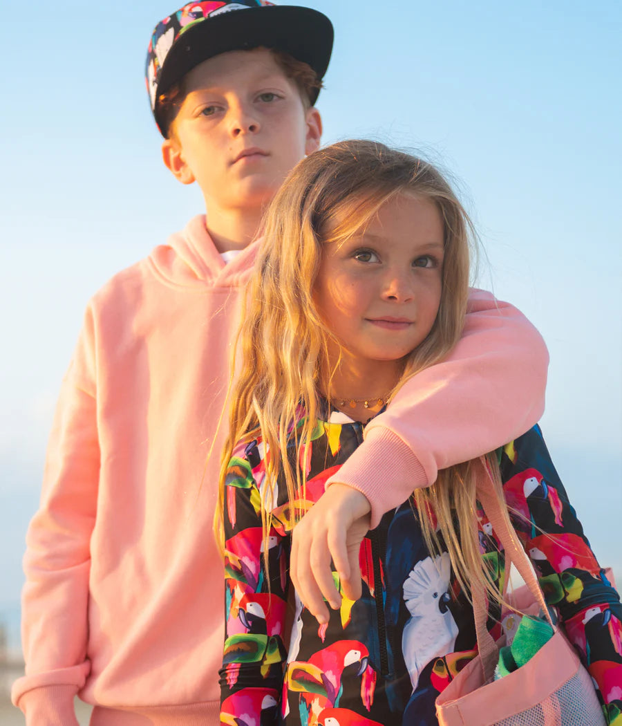 OASIS BIRDS LONG SLEEVE SWIMSUIT