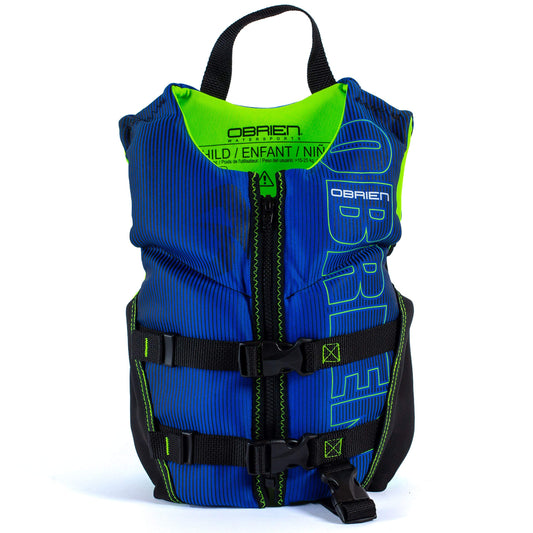 OBRIEN CHILD 30-60lbs V-BACK BLUE