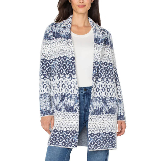 LIVERPOOL OPEN FRONT SWEATER COAT