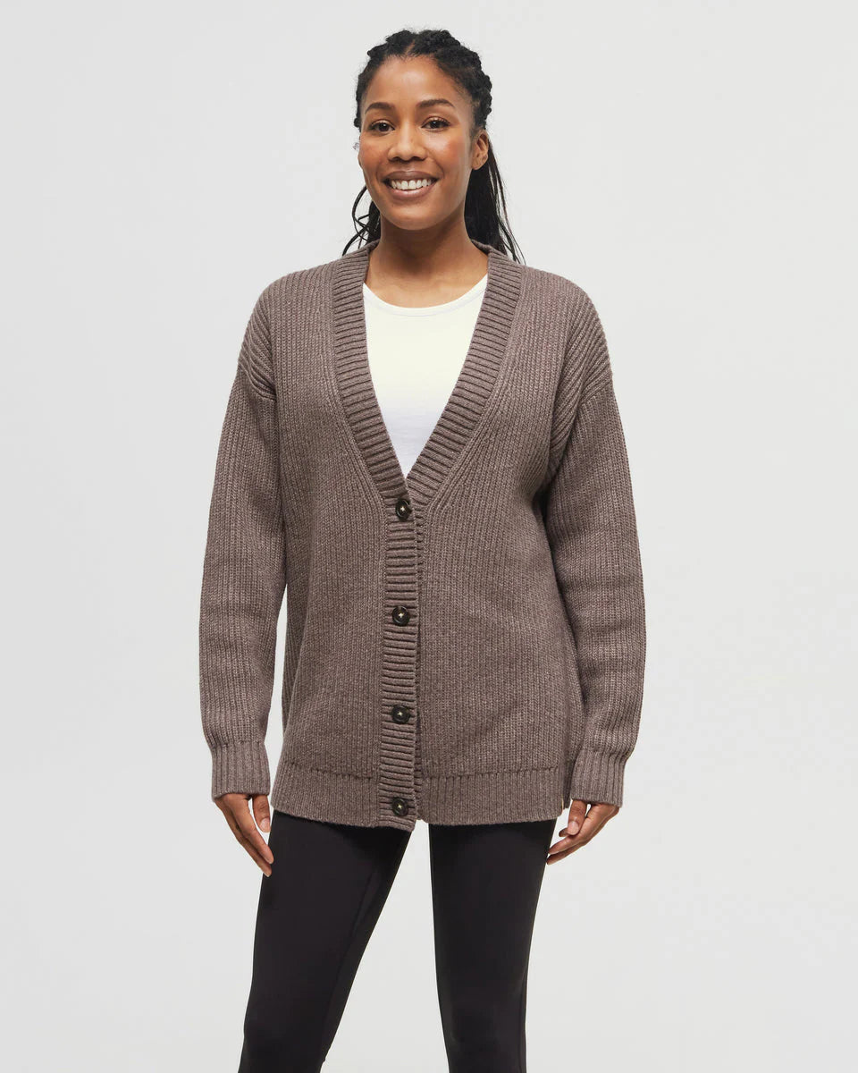 10TREE OVERSIZED BUTTON CARDIGAN