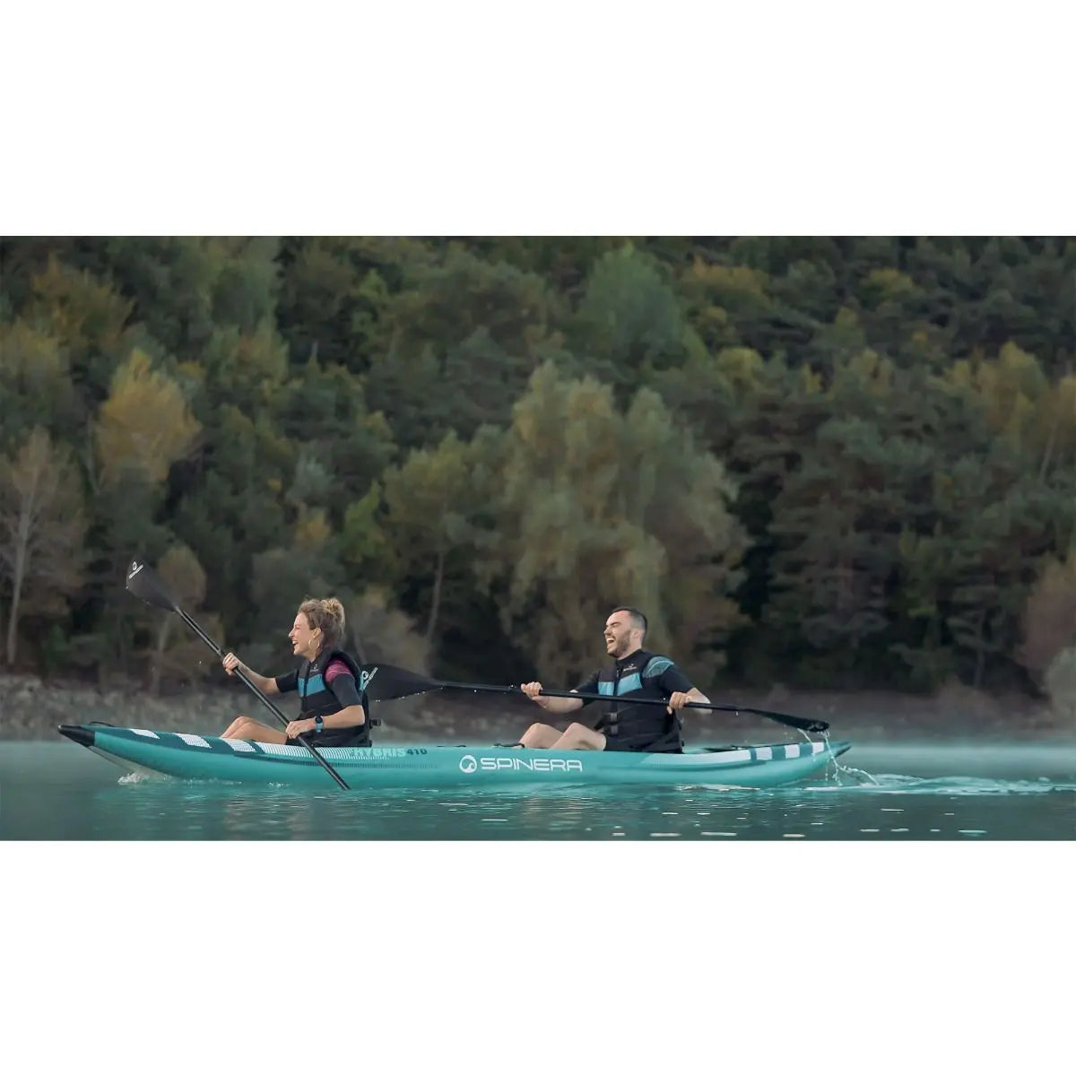 SPINERA HYBRIS 410 INFLATABLE DOUBLE KAYAK