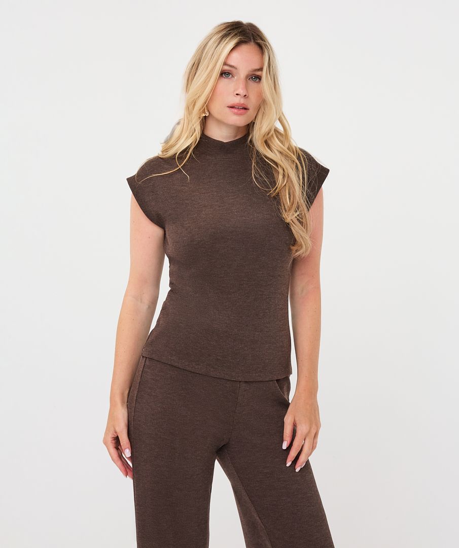 ESQUALO SWEATER SLV/LSS MOCKNECK