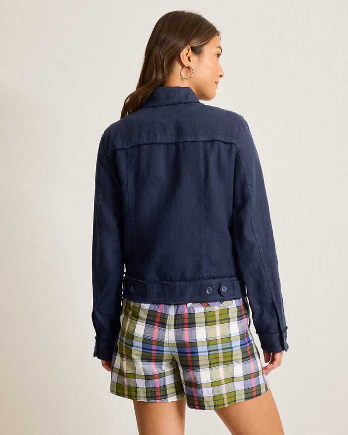 TOMMY BAHAMA TWO PALMS RAW EDGE JACKET