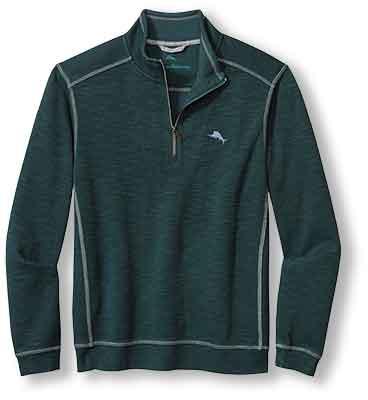 TOMMY BAHAMA TOBAGO BAY 1/2 ZIP