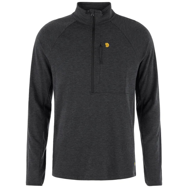FJALLRAVEN BERGTAGEN MIDLAYER HALF ZIP M