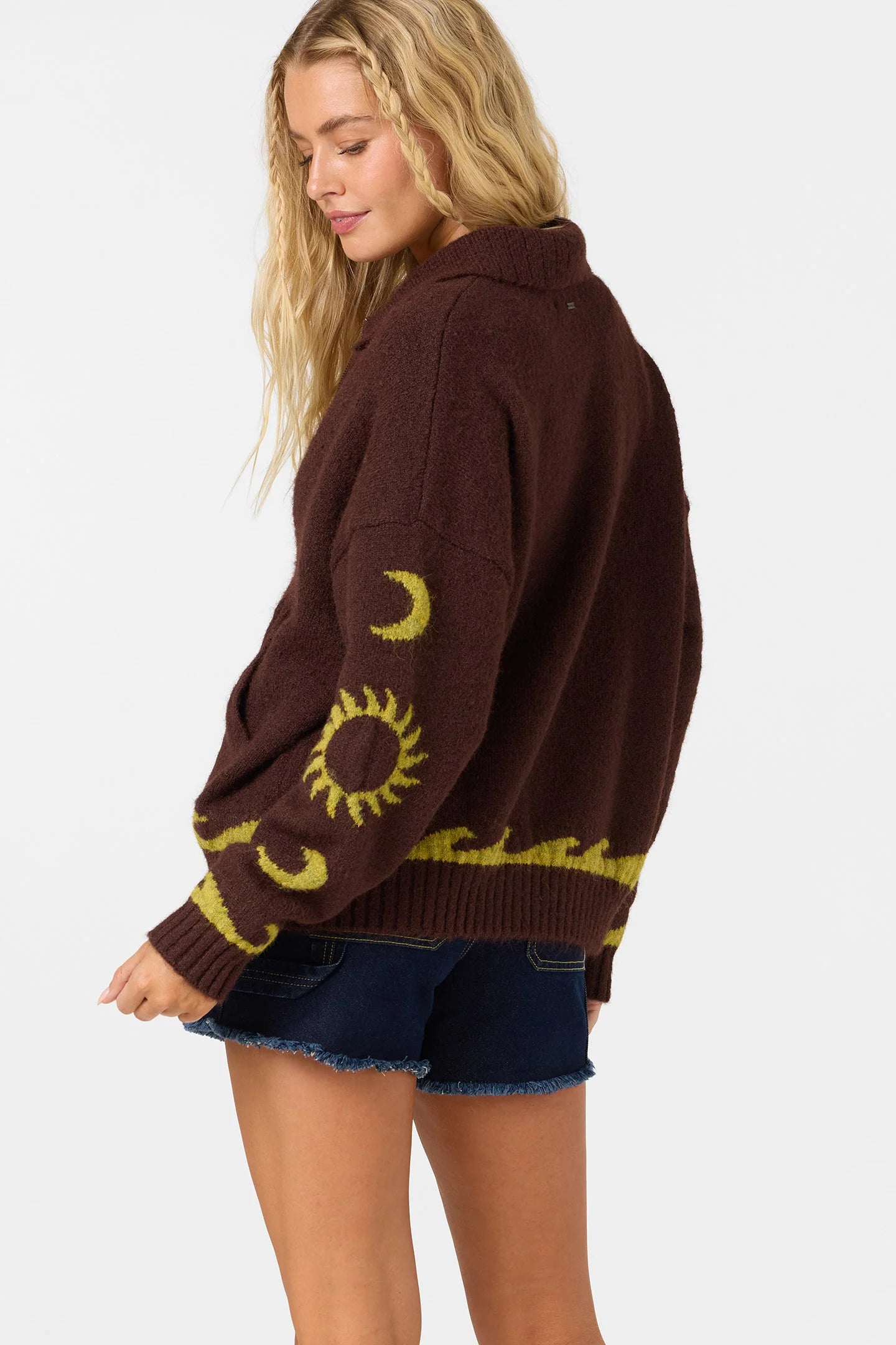 ONEILL CORRINE ZIP UP SWEATER