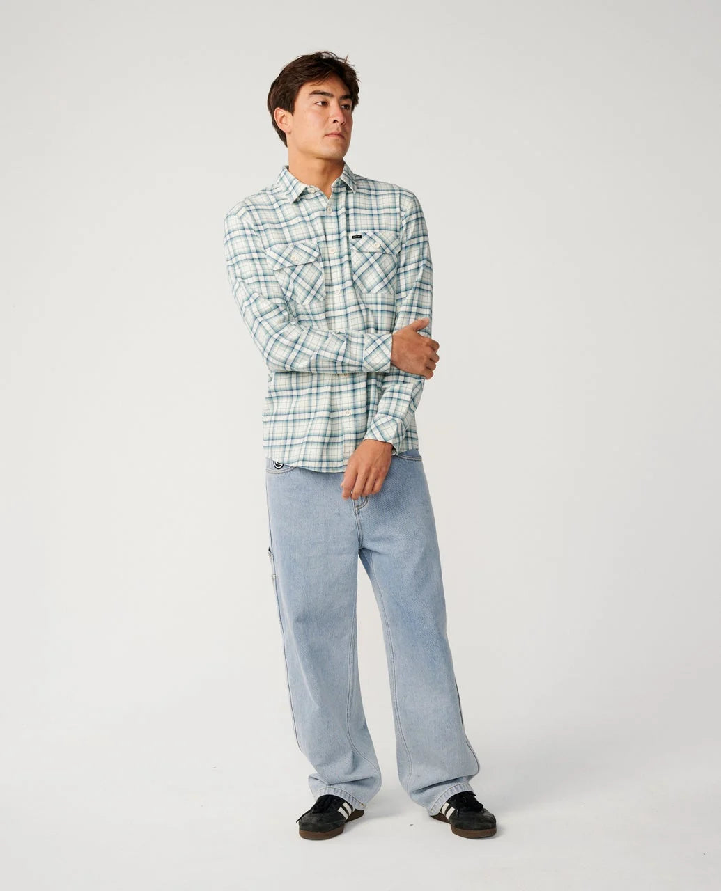 RIPCURL CLASSIC SURF CHECKED IN FLANNEL