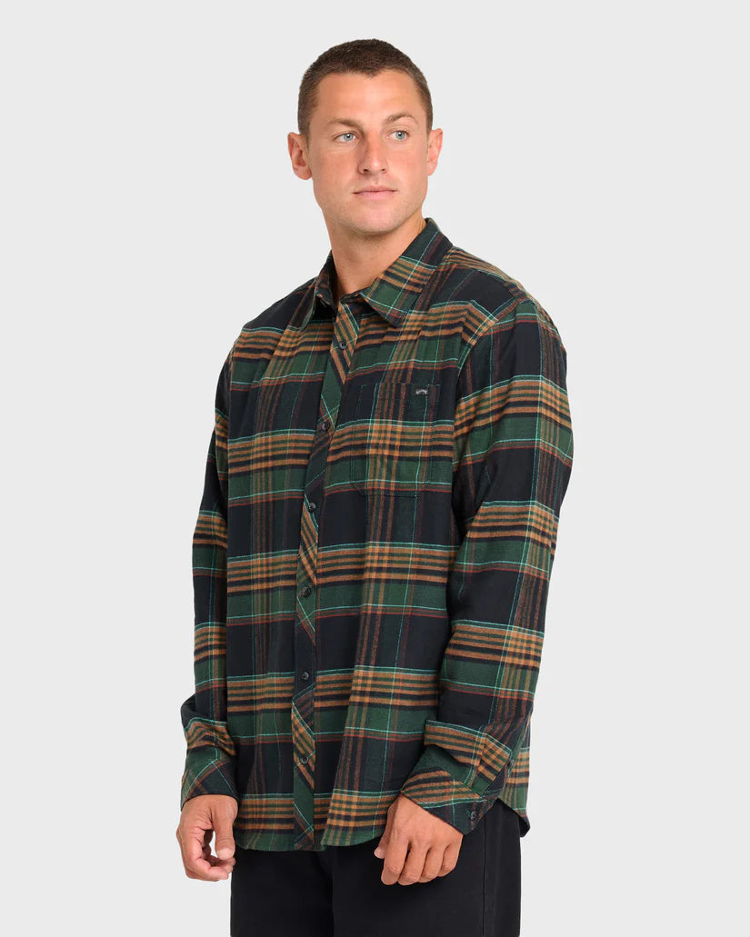 BILLABONG COASTLINE MENS FLANNEL