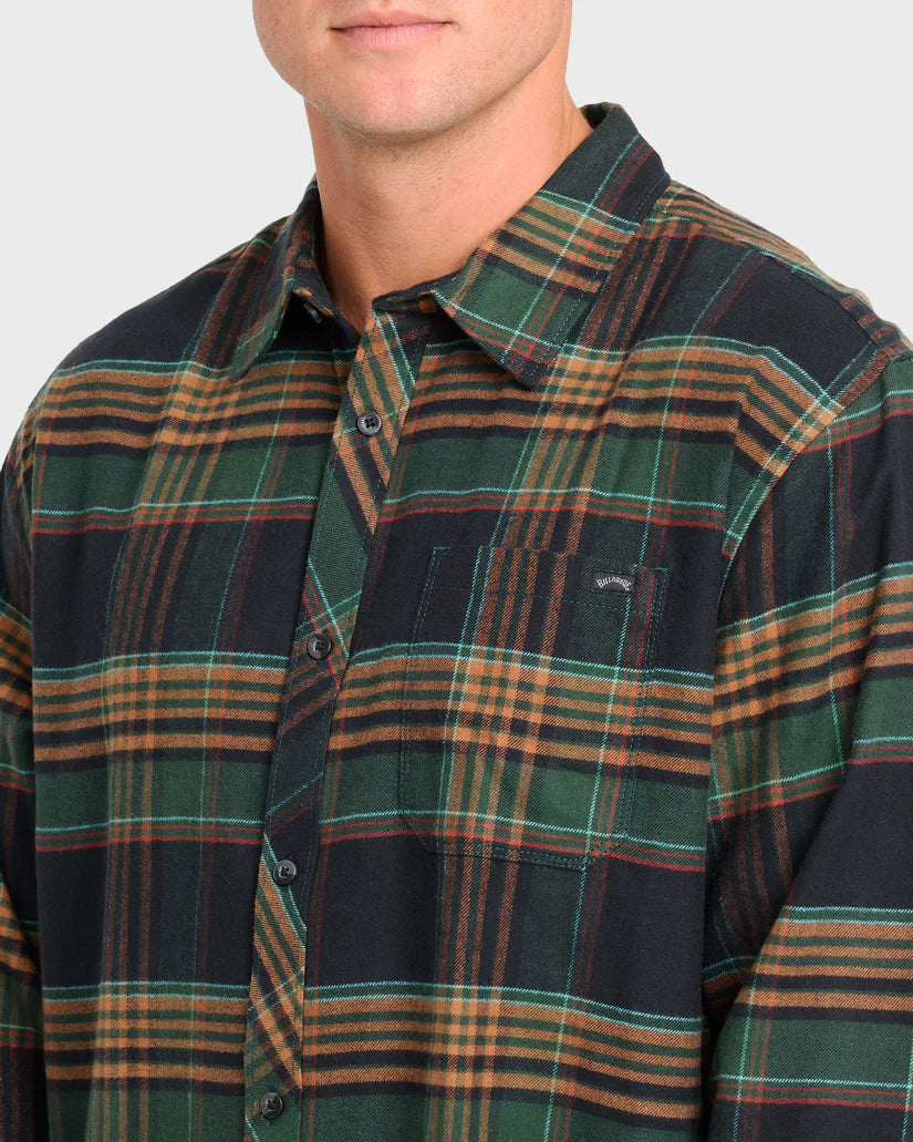BILLABONG COASTLINE MENS FLANNEL