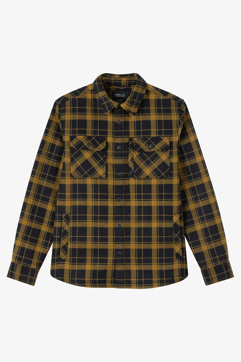 O'NEILL TRVR MICRO HIGH PILE LINED FLANNEL