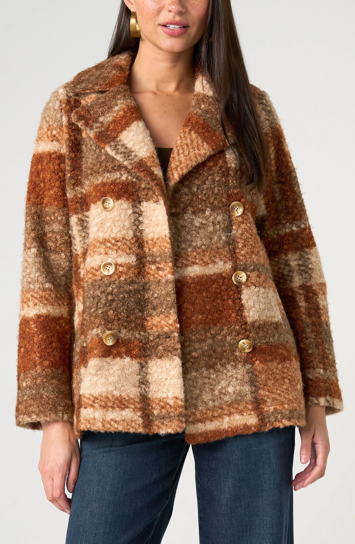 LIVERPOOL DOUBLE BREASTED PEACOAT
