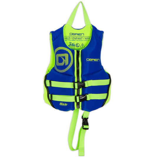 OBRIEN CHILD 30-60lbs V-BACK BLUE