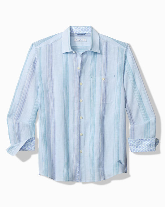 TOMMY BAHAMA SAN LUCAS STRIPE LONG SLEEVE SHIRTS
