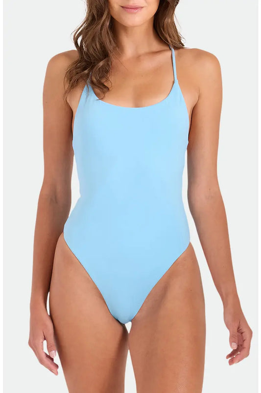 VOLCOM SIMPLY SEAMLESS 1 PIECE BATHING SUIT