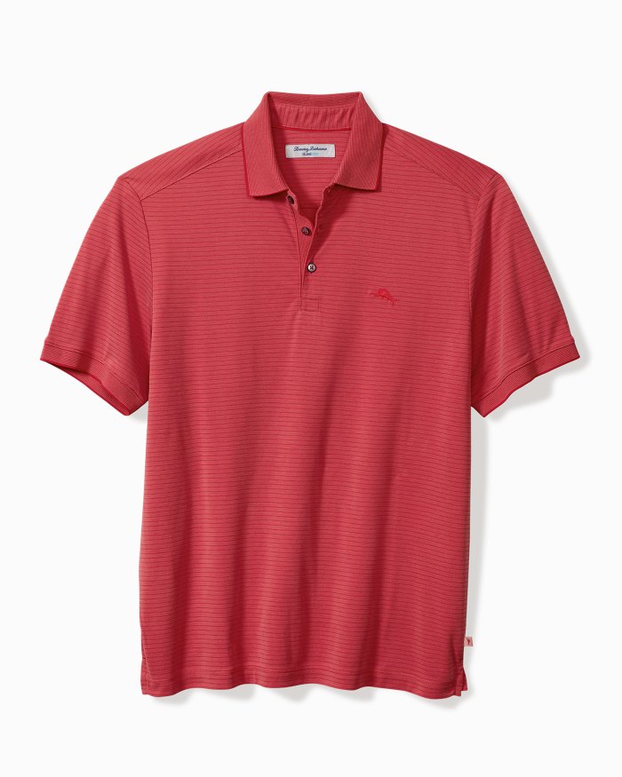 TOMMY BAHAMA BAY STRIPE POLO