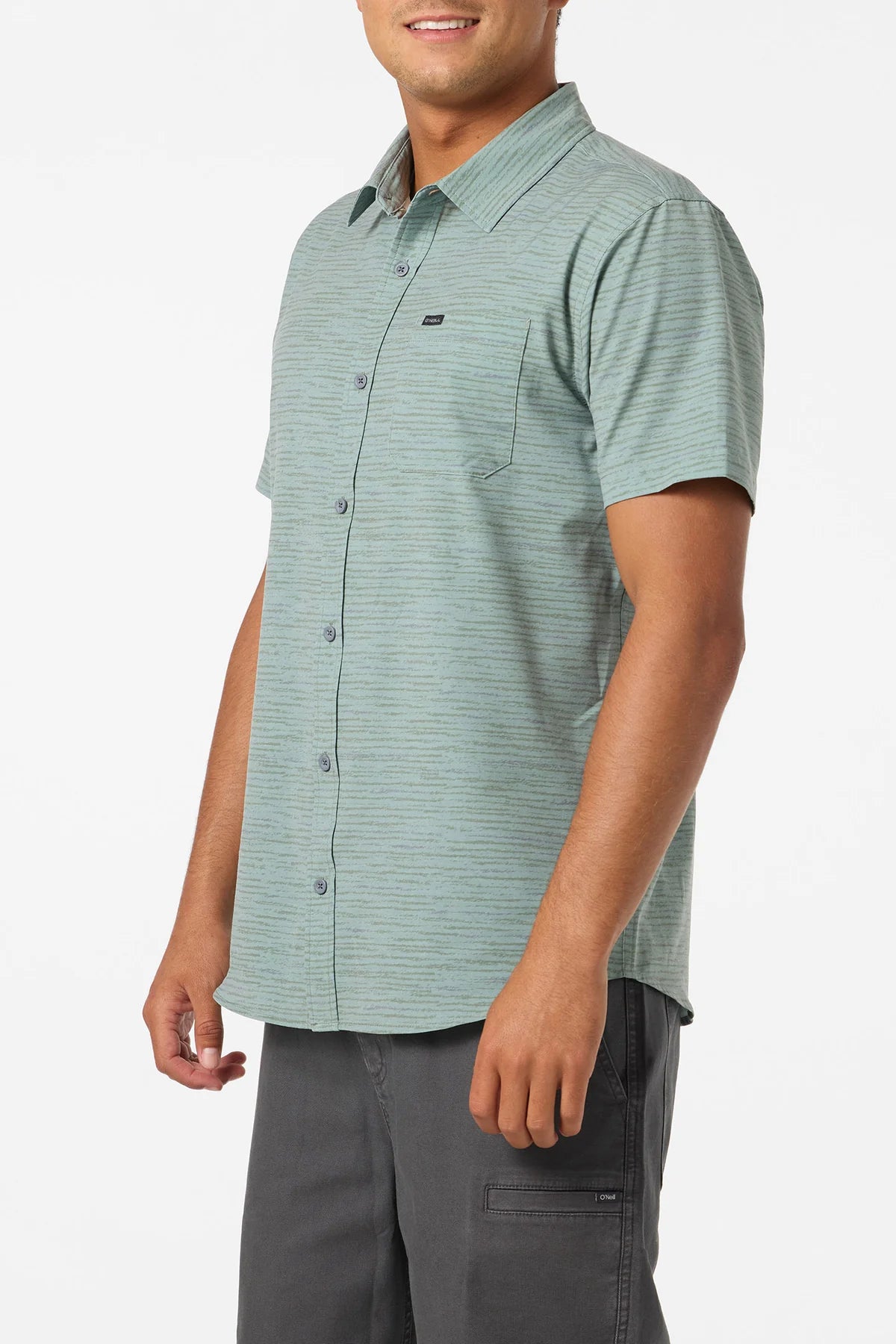 O'NEILL TRVLR UPF TRAVERSE STRIPE SHIRT