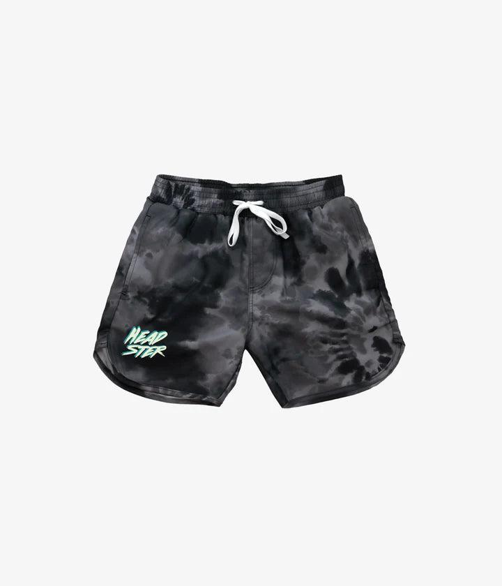 HEADSTER TIE DYE BLACK SWIM SHORT - Cottage Toys - Peterborough - Ontario - Canada