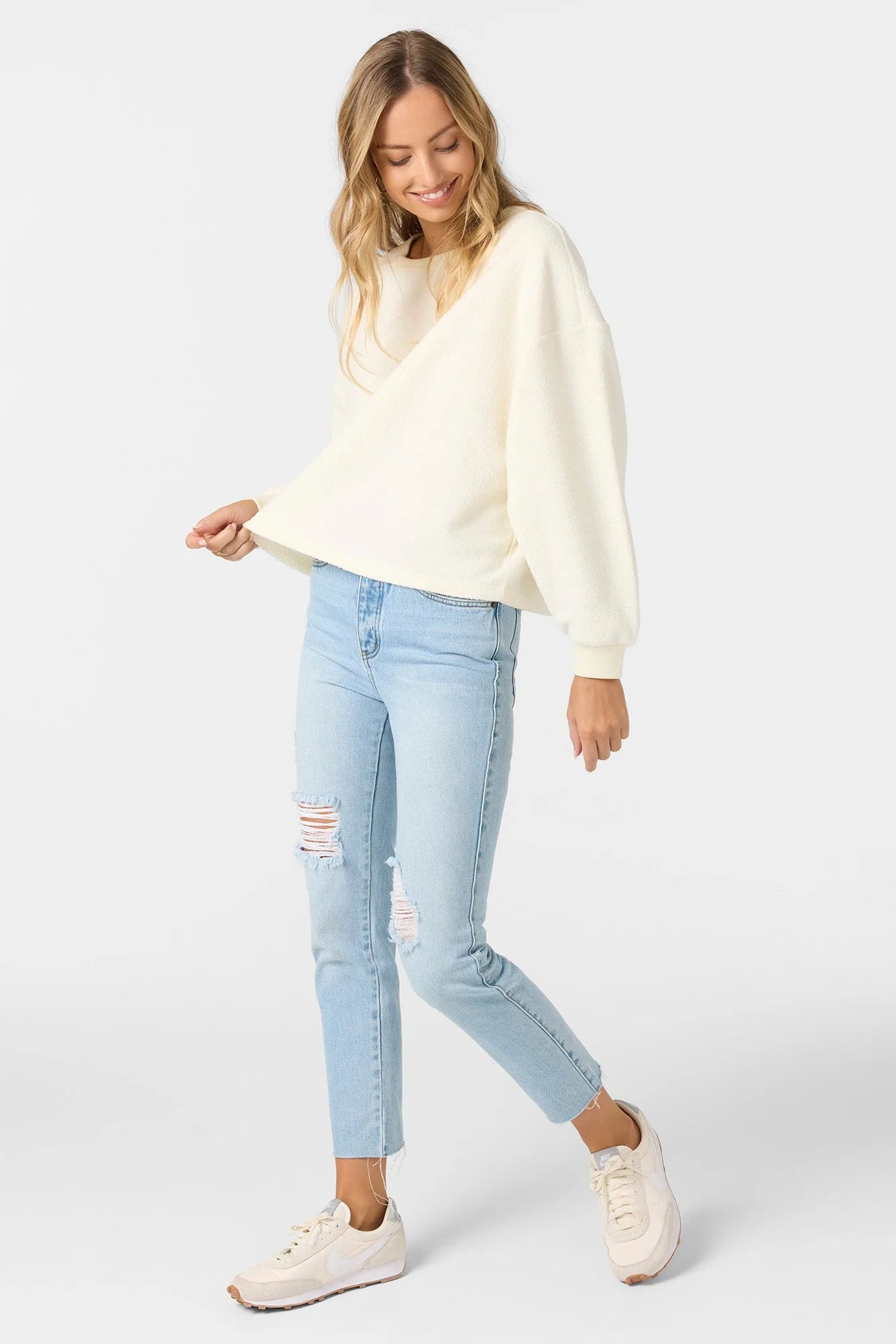 O'NEILL WAVELENGTH WOMANS CREW NECK