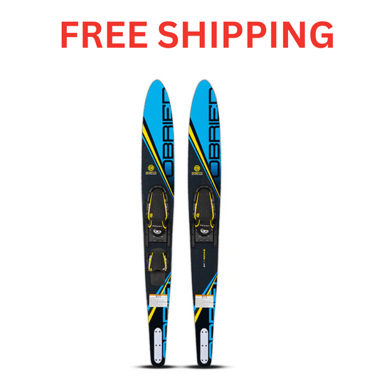 OBRIEN CELEBRITY COMBO WATER SKIS 64 W X7 & RT