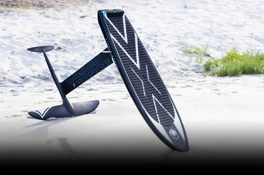 LIQUID FORCE X FOIL BOARD WITH STRATUS 1100 HYDROFOIL 2026