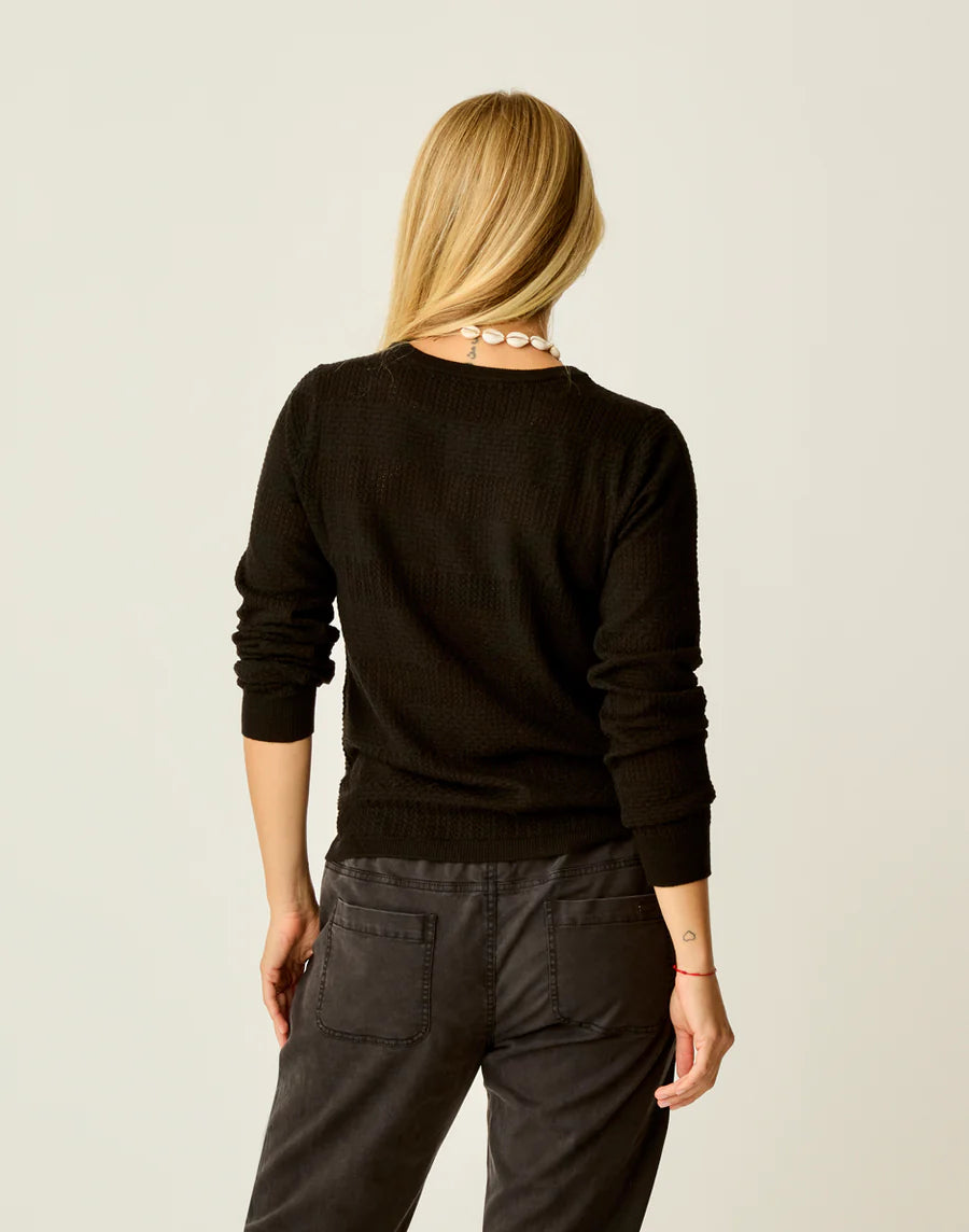 CARVE AMARA POINTELLE SWEATER