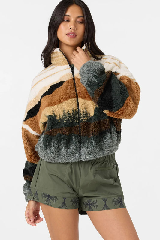 O'NEILL CORDIN JACQUARD SHERPA JACKET