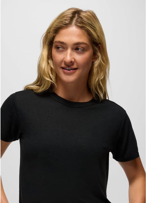 PRANA COZY UP SHORT SLEEVE CREW