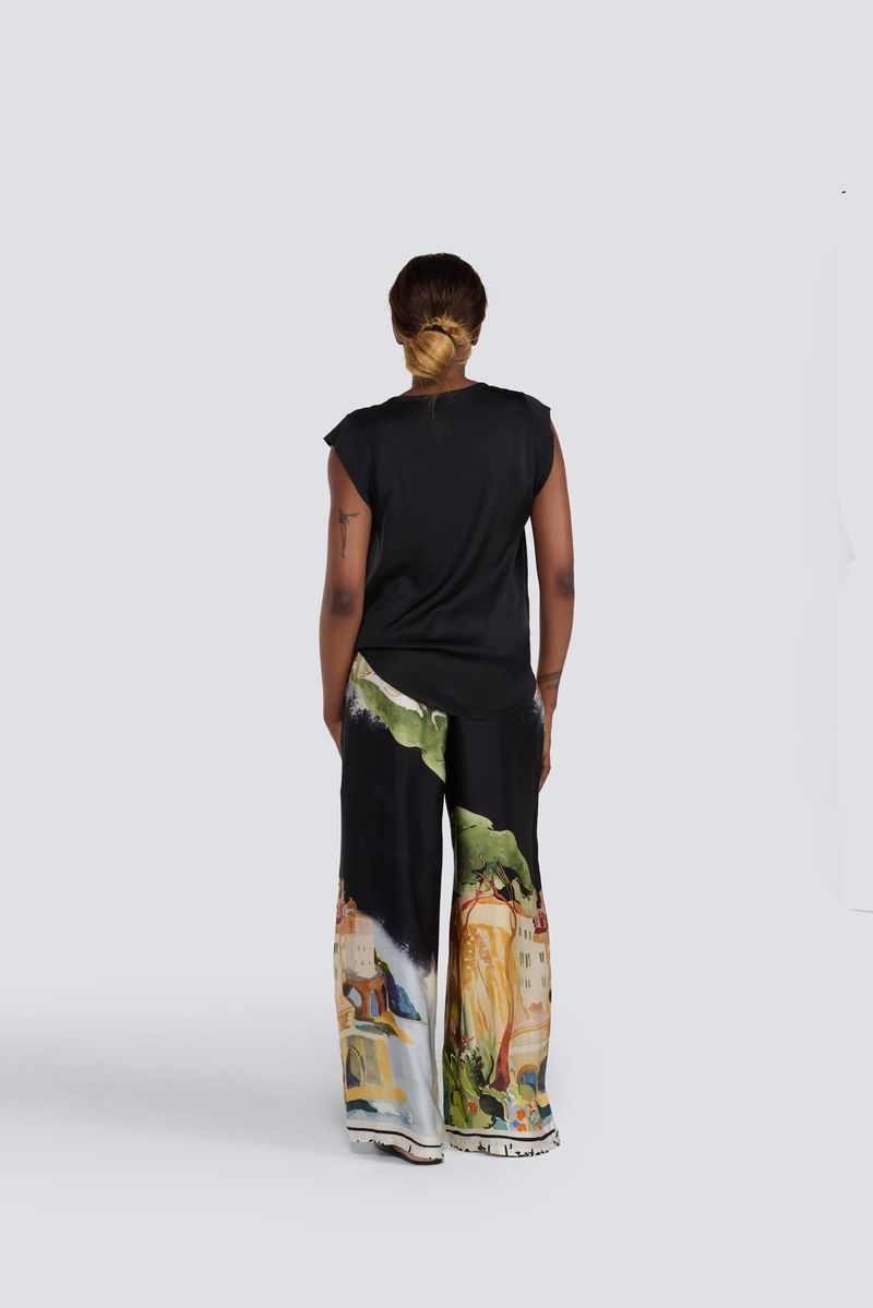 JESSICA LAURA ITALY SILK PANT