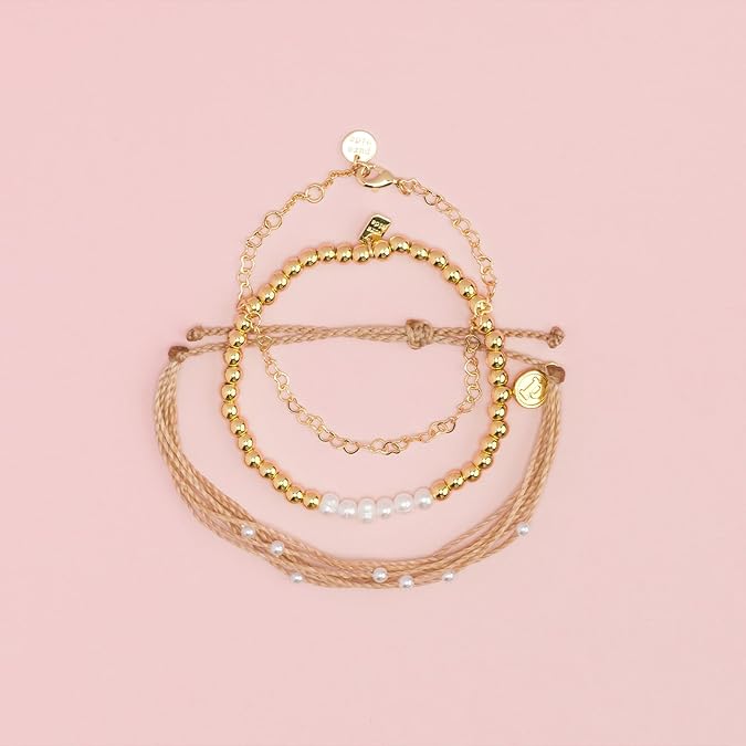 PURA VIDA LOVELY PEARL BRACELET