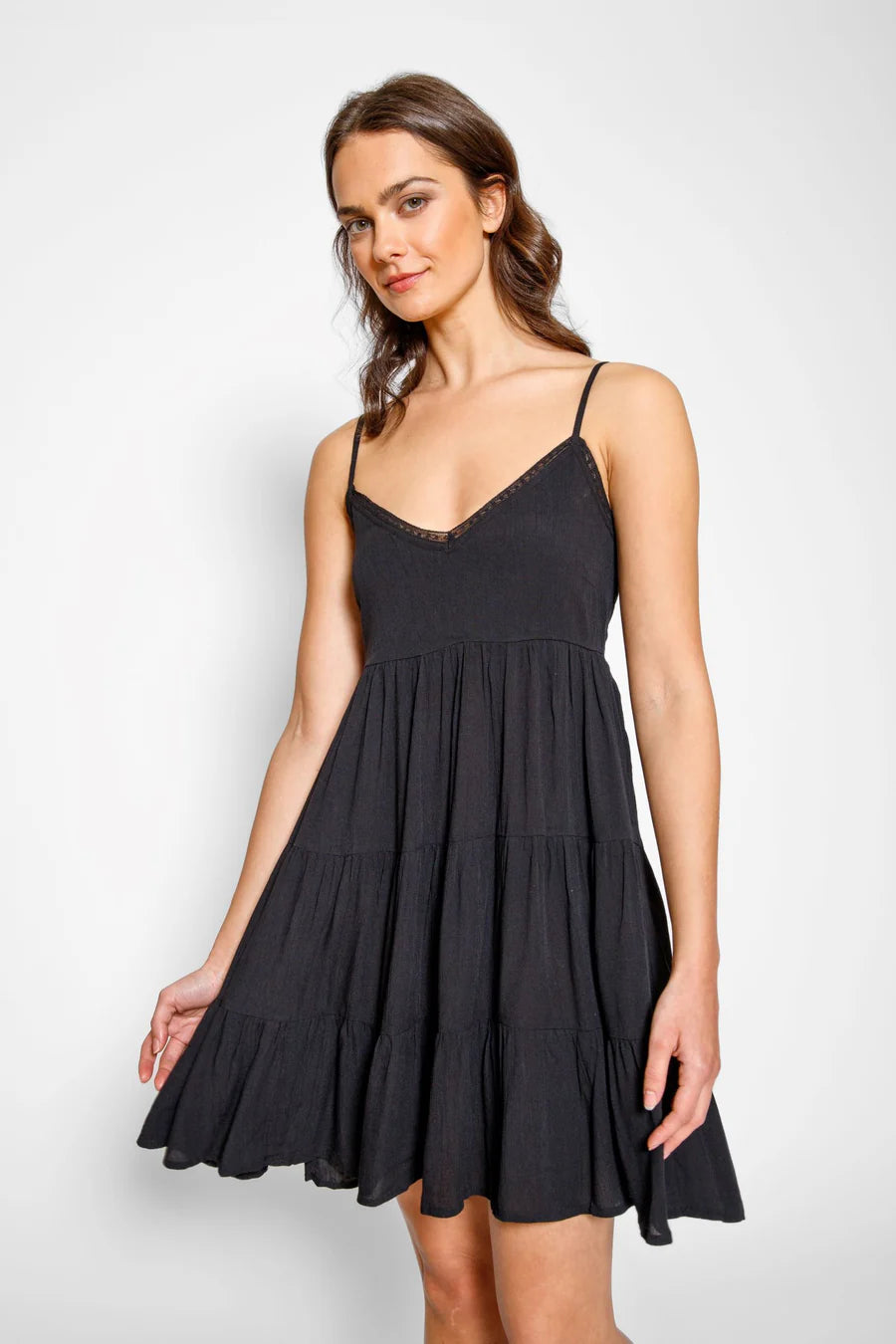 KOY RESORT MIAMI MINI TIERED DRESS