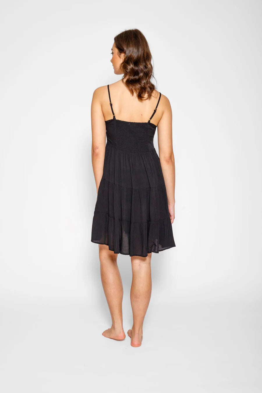 KOY RESORT MIAMI MINI TIERED DRESS
