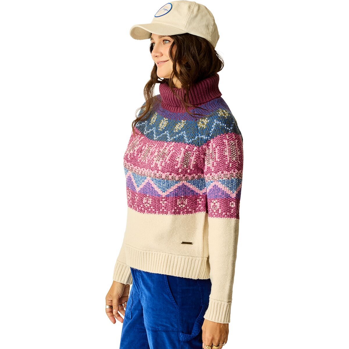 CARVE NEVE FAIRISLE TURTLENECK